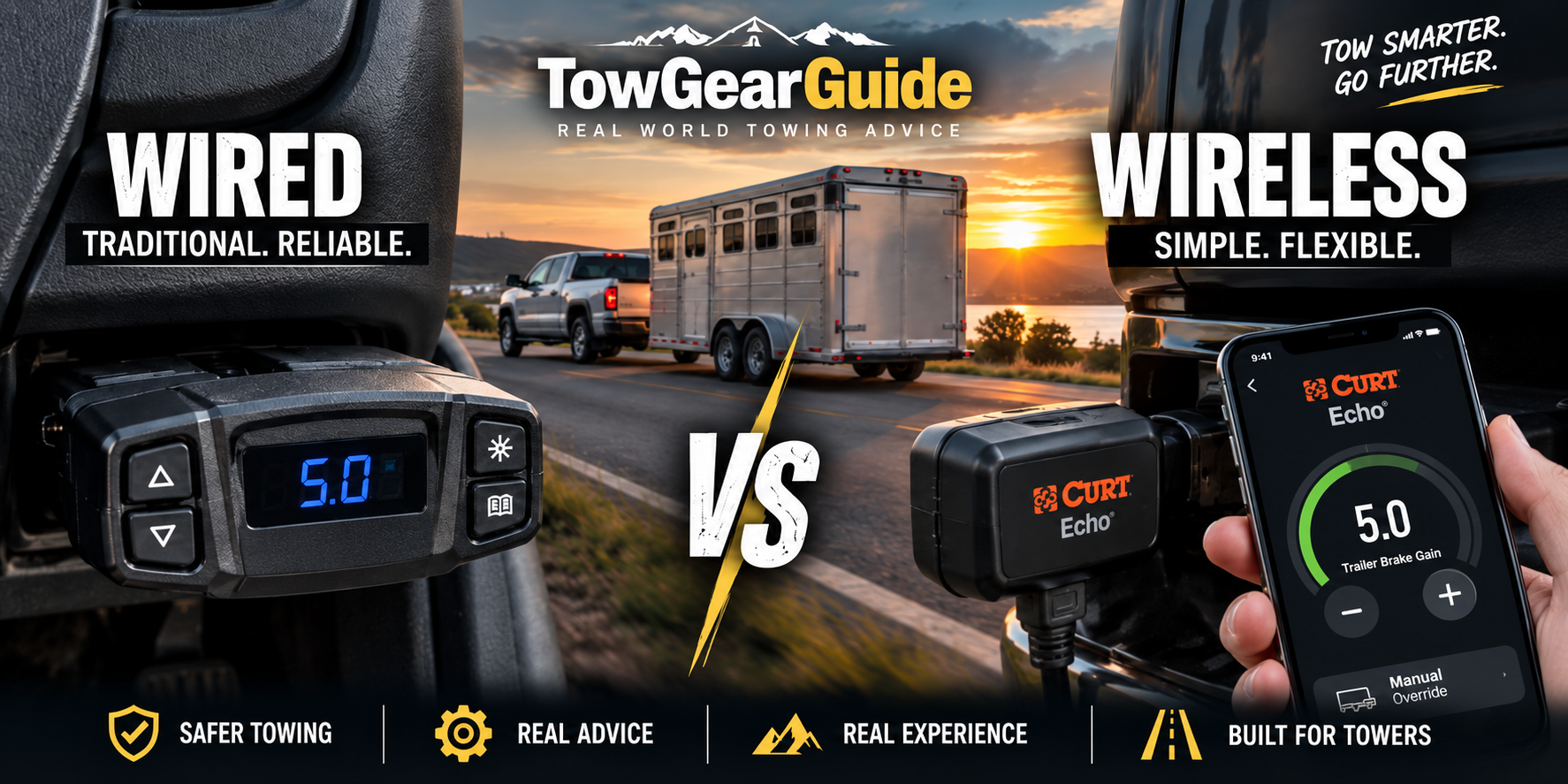 wired vs wireless trailer brake controller